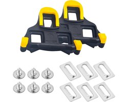 Fiets Pedalen en Cleats voor Shimano SPD SL - Lichtgewicht en Precisie Cleats voor Racefietsen en Spider Schoenen, Compatibel met SM-SH10/SM-SH11/SM-SH12