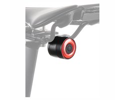 Wieport Fiets Achterlicht met Remsensor - voor Zadel & Zadelpen - USB C oplaadbaar - Zwart