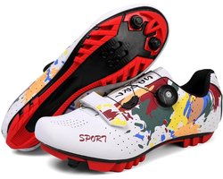Unisex Fietsschoenen voor MTB en Racefiets met SPD Compatibiliteit