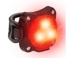 Lezyne Zecto Drive 200+ Achterlicht - Fietsverlichting - USB-C Oplaadbare Fietslamp Achter - LED Fietslicht - Veiligheidslampje Achterlicht - 35 uur brandtijd - Rood