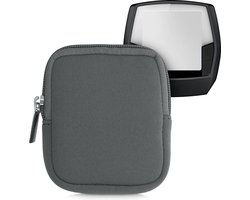 kwmobile hoesje voor e-bike display - Waterdichte display cover elektrische fiets - Van neopreen in steengrijs
