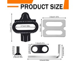 MTB SPD Fietsschoenen met Antislip Platen voor Mountainbike en Indoor Cycling, Ideaal voor Fietsers