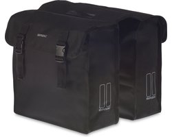 Basil Mara XL Dubbele fietstas - Zwart - 30 Liter