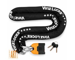 VINZ Makalu ART 4 Kettingslot 200cm Lang - ART 4 Slot Motor, Boot, Scooter - Bootslot - 2 Meter