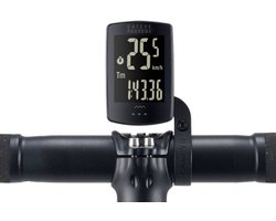 CatEye Padrone Stealth CC-PA100W Fietscomputer - Draadloos Incl. OF100 - Houder