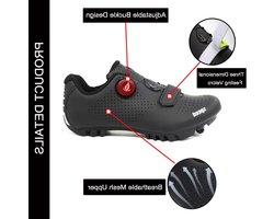 Fietsschoenen voor mannen en vrouwen - MTB en weggebruik, SPD-compatibel, ideaal voor fietsen en mountainbiken