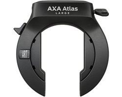 AXA Atlas Large Ringslot – ART 2 Fietsslot – Ringslot met ULC Insteekketting compatibel – Gehard staal – Extra sterke gelaste behuizing – Zwart – Inclusief sleutelservice