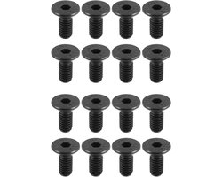 Fietsschoenplaatjes Schroeven - Schoenplaat Schroeven - Fietsen Onderhoud - SPD Compatibel - 3 cm - Zwart