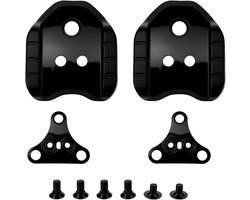 Fietsplaatjes SPD - Schoenplaatjes Adapter - MTB Wielrennen - Aluminium Legering - 14.7 x 6.4 cm - Zwart