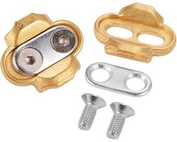 Fiets Schoenplaatjes - SPD Plaatjes - Mountainbiken - Koperen Spindel - 3.3x2.9x0.5CM - Divers