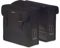 Basil Mara Dubbele fietstas - Zwart - 26 Liter