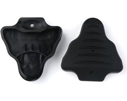 SnelShoppen - Fiets Pedalen met Adapter en Beschermcovers, SPD-SL Compatibel, Rubber, Comfortabel, 1 Paar, Ideaal voor Alle Schoenen